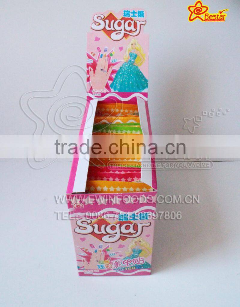 Mix Fruit Sugus Candy With Nail Sticker