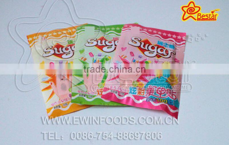 Mix Fruit Sugus Candy With Nail Sticker