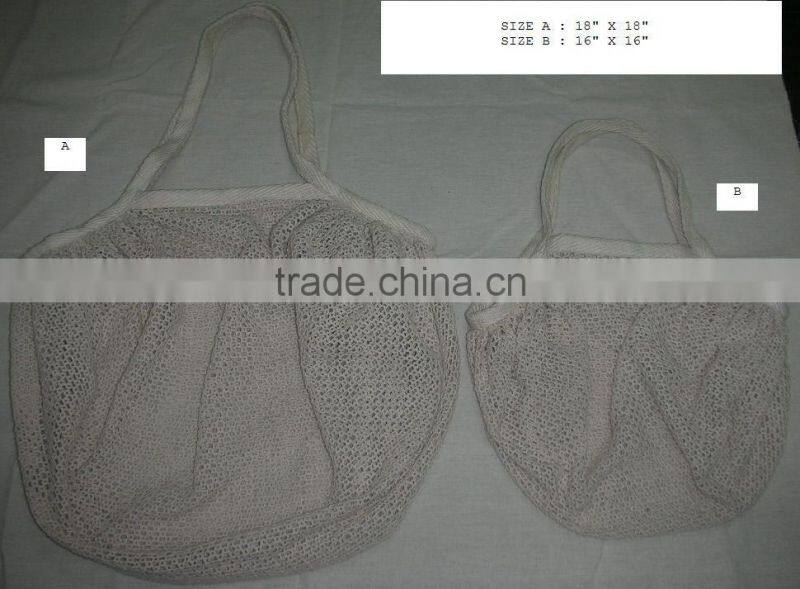 Cotton net bag