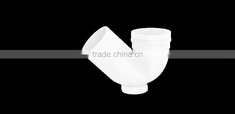 Factory price Manufacturer good quality PVC Fitting UPVC Rubber Joint plastic fitting for drainage GB H pipe fitting
