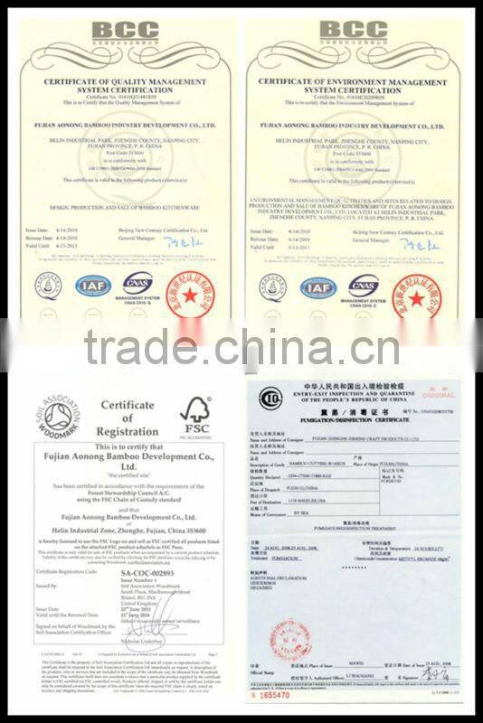 bamboo utensil holder with food safe standard