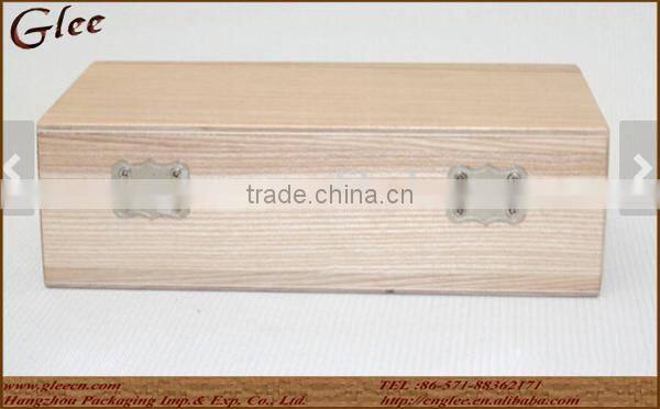 handmade natural recycle wooden jewelry box wooden keepsake case