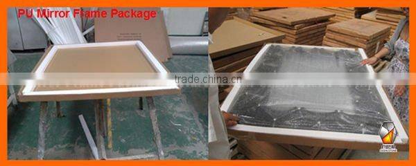 Antique Wooden Art Deco Mirror Frame