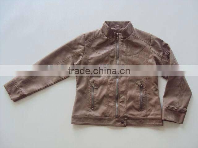 Jacket In Imitation Leather, Leather Coats For Women