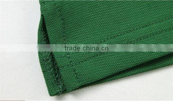 2016 fashion style buttonless free sample low price high quality polo shirt