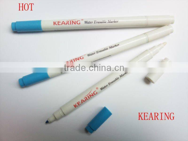 Shanghai Kearing Double Tips Marker With Blue And White Ink For Marking On Fabric