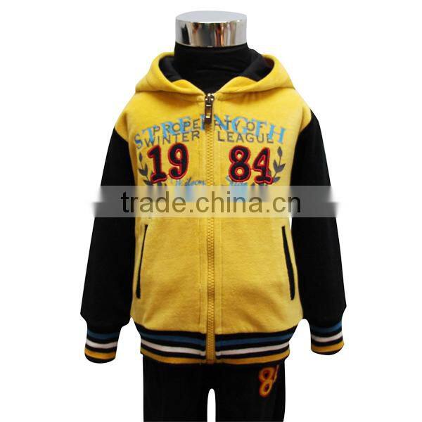 hot sell winter fashion velvet baby clothes wholesale price for boy