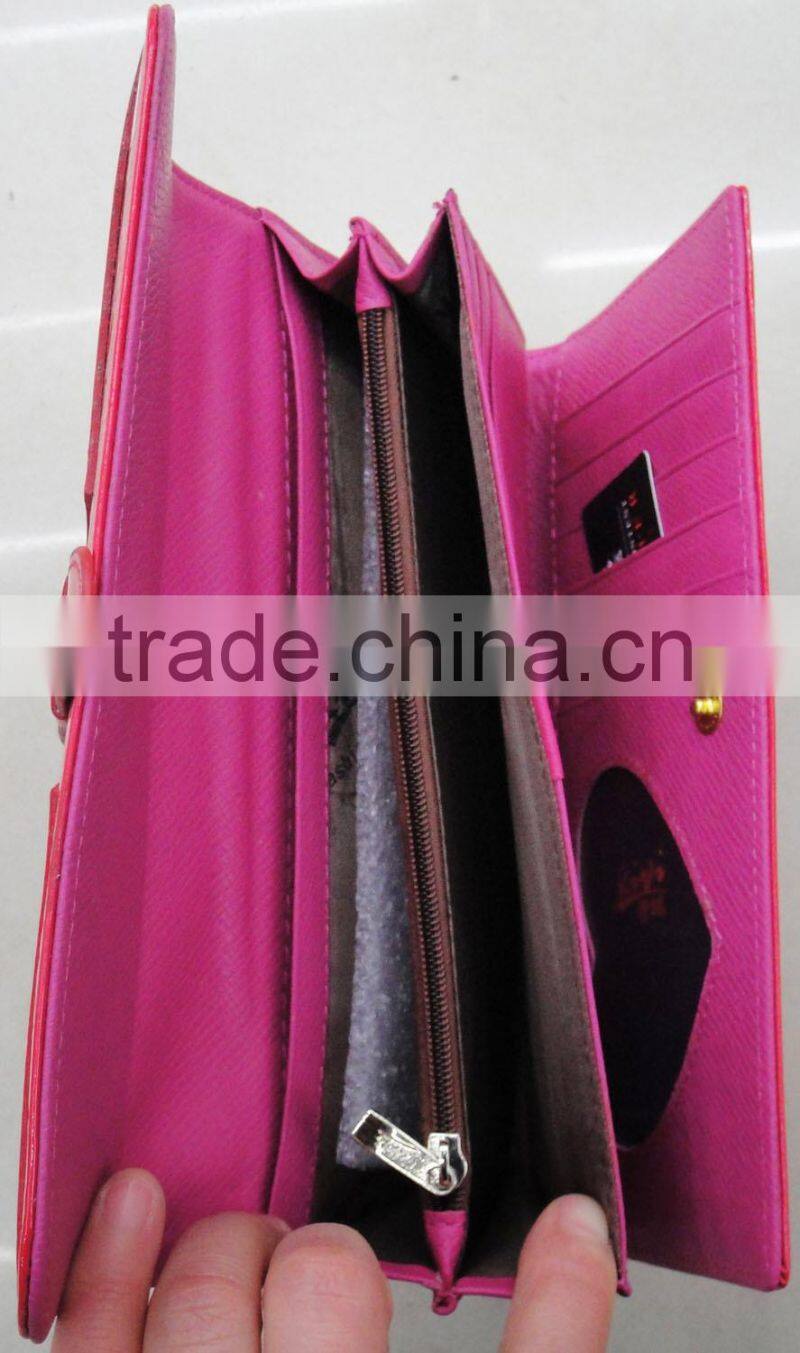 Fashion new croco cowhide Genuine leather popular wallet