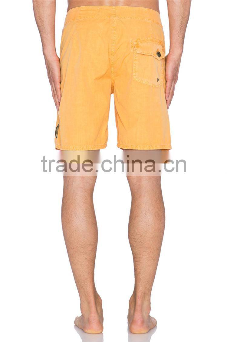 Custom design plain casual beach shorts teen boy beach shorts