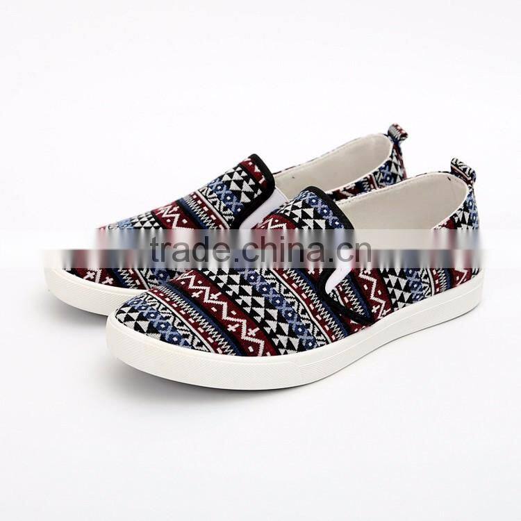 Super fashion cheap canvas shoes men alibaba china factory 2017