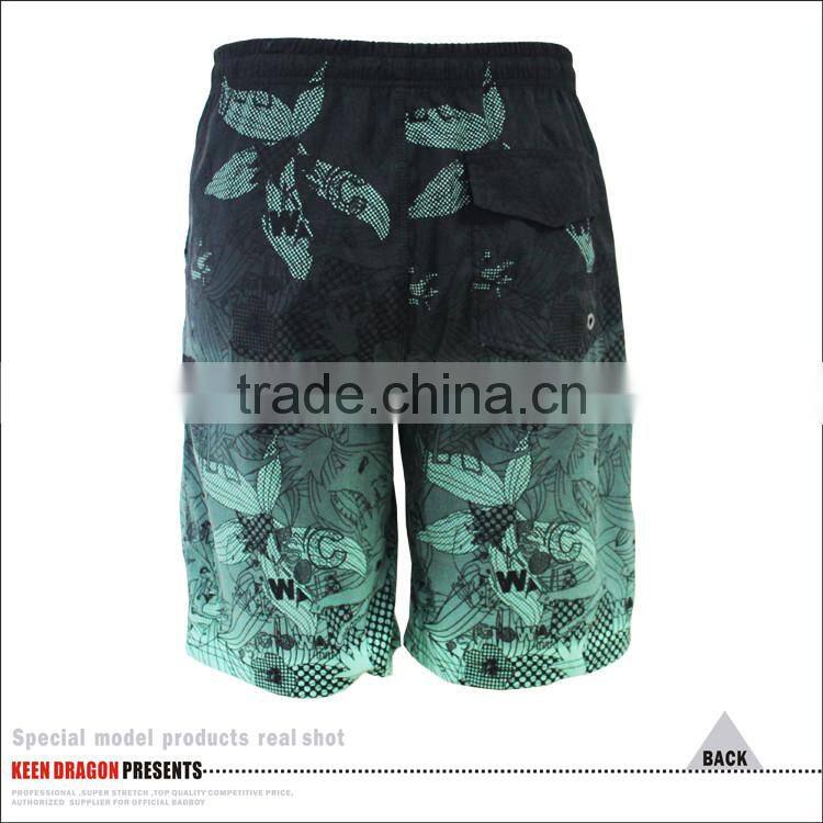 2016 NEW COLORFUL PRINTE BOARD SHORTS FOR MAN WITH BACK POCKET SWIM SHORTS