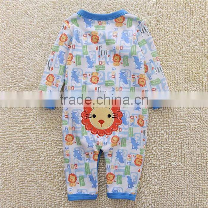 AR-271B 2017 High quality romper custom baby romper new born baby clothes romper sleepwear