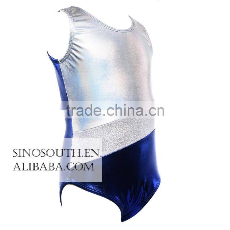 2017 One-piece Sparkle Dancing Gymnastics leotard Athletic Clothes for Little Girl