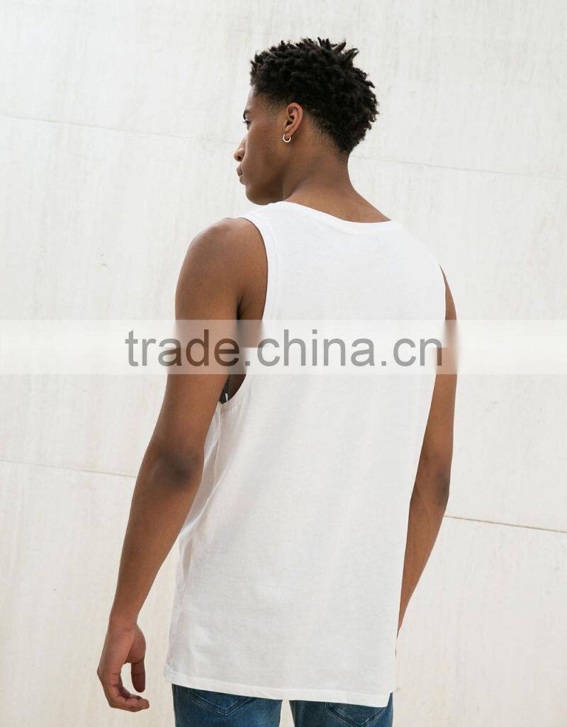 fashion men street dancing tank top hip hop tank top