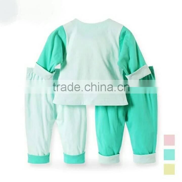 Wholesale Spring Kids Chothing Set For Boys and Girls Bear Suits Long Sleeve Shirts and Pants