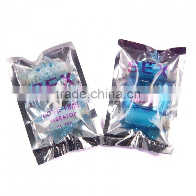 Double Vibrators Penis Rings Cock Ring for Lovers Sex Games