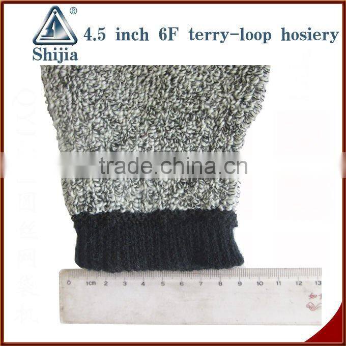 6F terry-loop hosiery