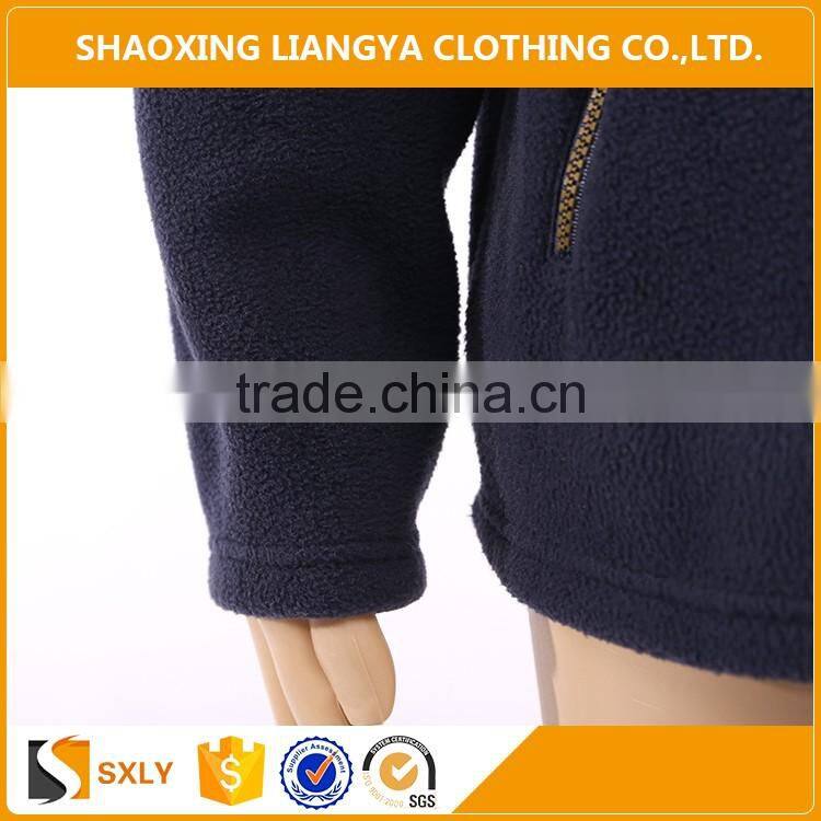 Customized outdoor winter warm wool flannel fleece jacket