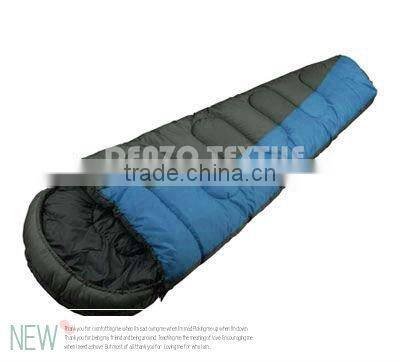 outdoor and camping Mummy sleeping bag 100% polyester