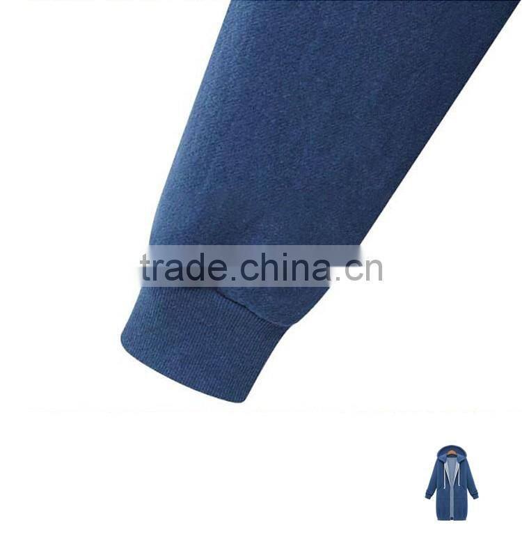 prom popular trend slim fit Elongated urban extra long hoodies/coat /outwear manufacturer