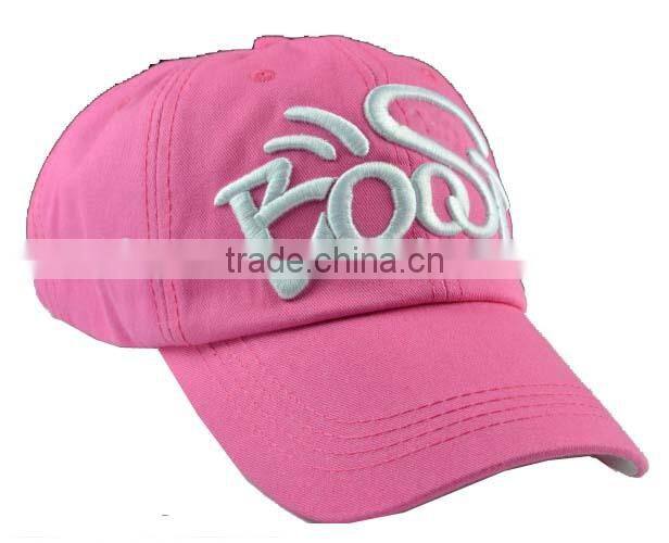 pink baseball hat