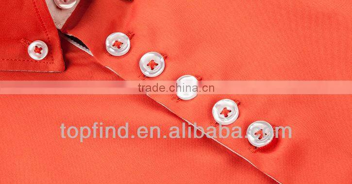 Bright color casual botton shirt