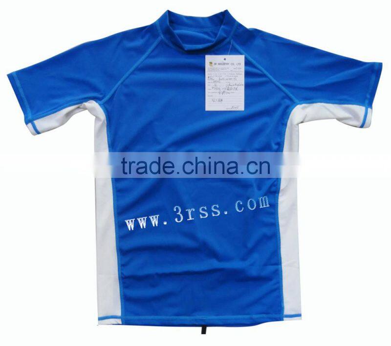 custom made boy rash guard
