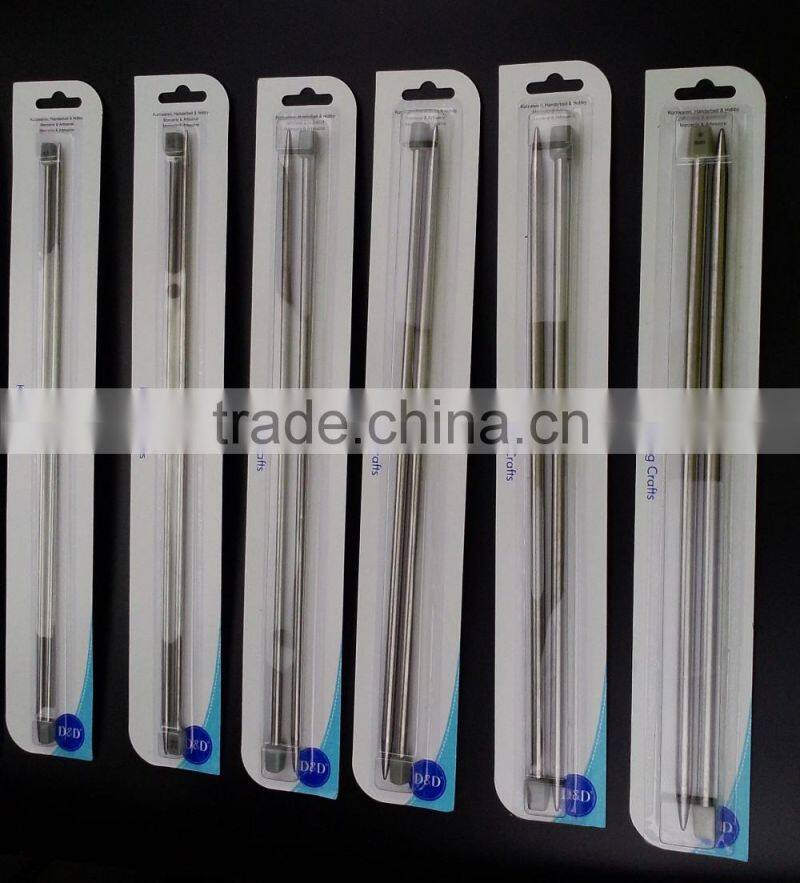 D&D Stainless Steel Knitting Needle Yarn Knitting Needle From 2.0mm to 12.0mm