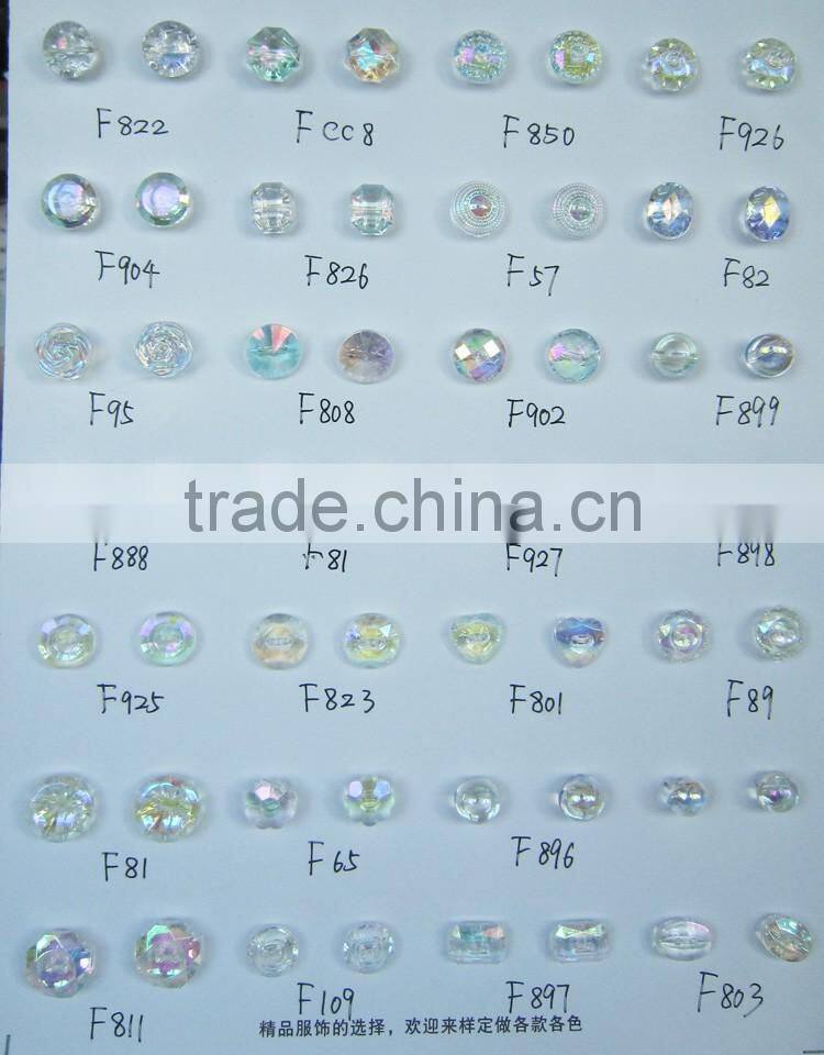 12years experience factory wholesale sew on acrylic flower buttons