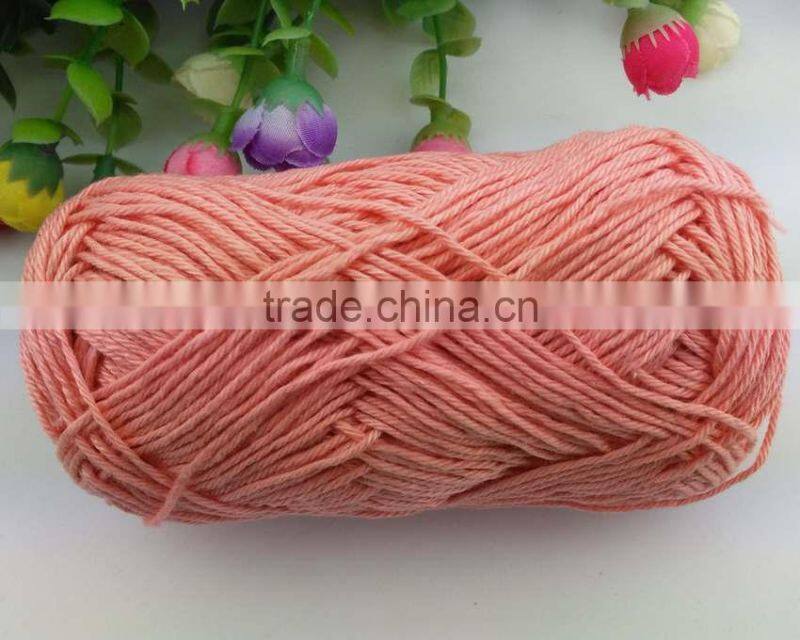 Hot sale colored wool cotton sewing thread ball for sweater