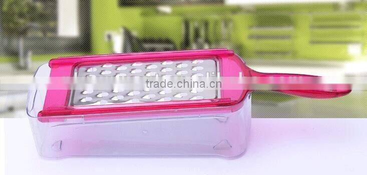 Graters Fruit & Vegetable stainless steel grater with holder