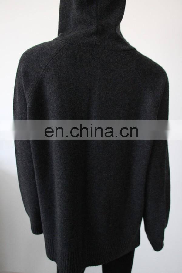 2017 sweater in hot selling 100% cashmere women's pullover hoodies sweater