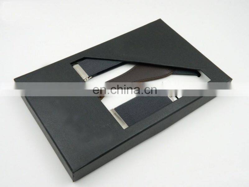 High quality elastic suspender with metal clips