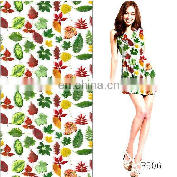 Digital Printed Chiffon Floral Polyester Fabric For Dress China Textile