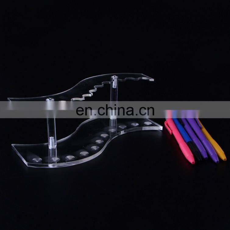 Retail shop counter design acrylic pen display stand