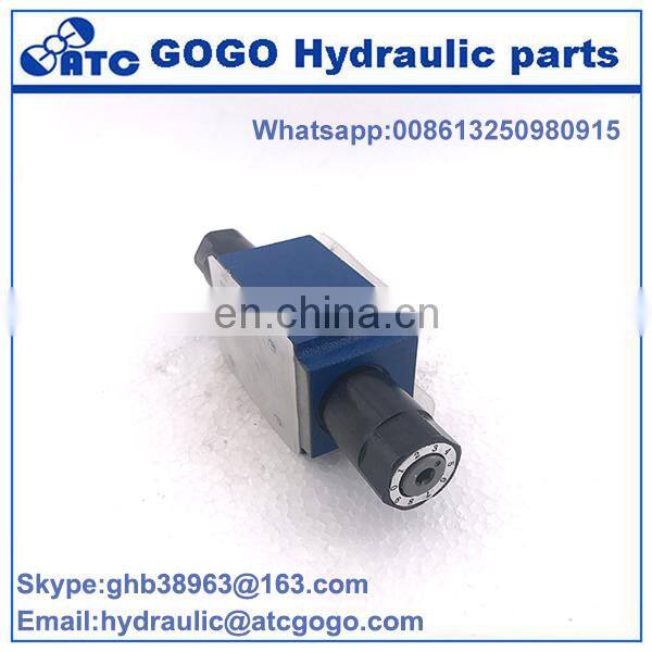 Z2FS Double throttle and Modular flow control hydraulic check valve Z2FS6 Z2FS10 Z2FS16 Z2FS22