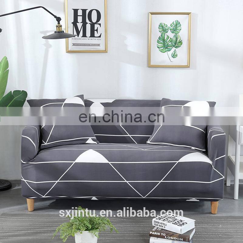 Home Decoration L Shape Corner Sofa Cover Stretch Furniture Covers Elastic stretchable sofa cover