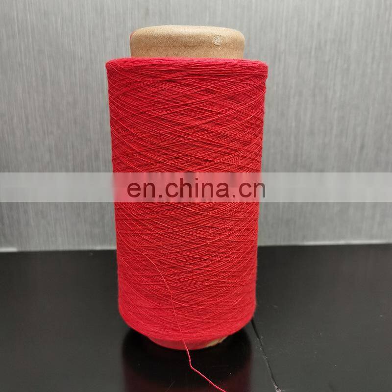 China factory dyed ring spun quality organic 100% cotton sock yarn wholesale