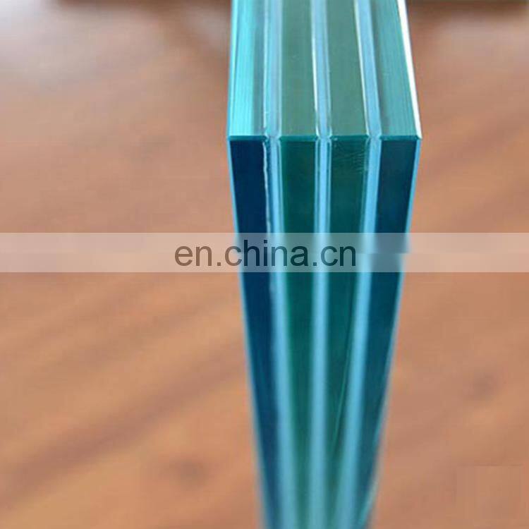 Safety Tempered Laminated Glass Price 6.38mm 8.38mm 8.76mm 11.52mm pvb Colored Clear Laminated Glass