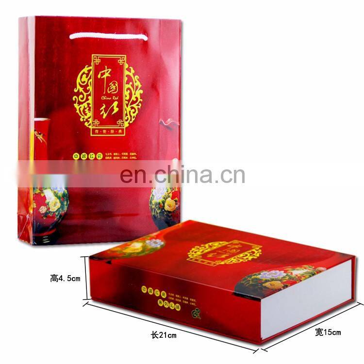 Novelty Business Gift Set Chineses Style Power Bank 6000mah+ 8gb USB with Papery Package