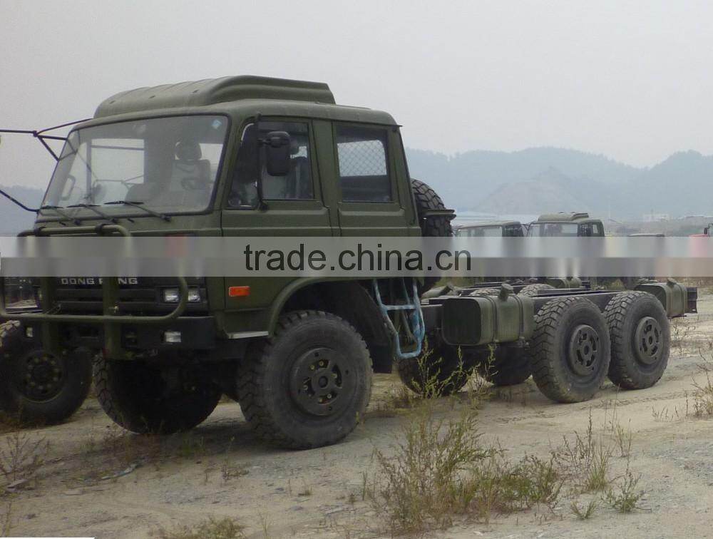 Dongfeng EQ2162NJ 6x6 off road truck chassis YLX0