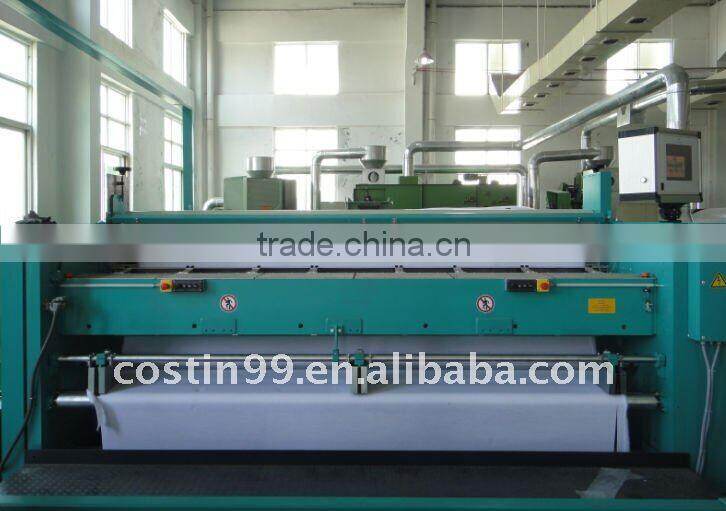 Stitch bonded nonwoven fabric for sofa interlinging