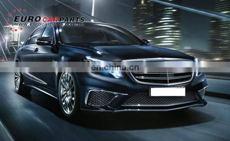 S65 front grill fit for MB S CLASS w222 S320 S400 S500 S600 S63 2013 year UP to S65 style grille
