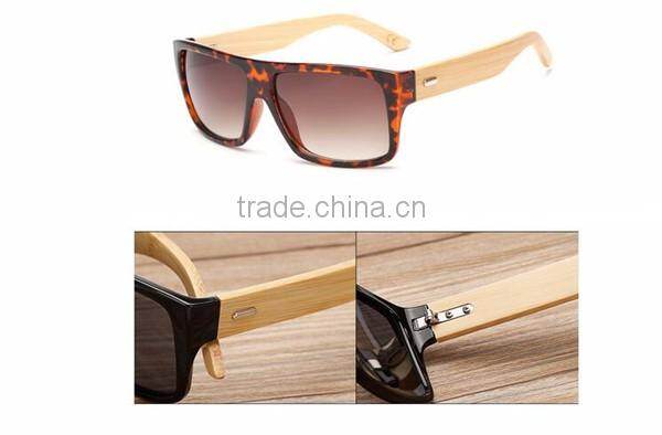OEM custom private label fashion bamboo wood sunglasses 2016