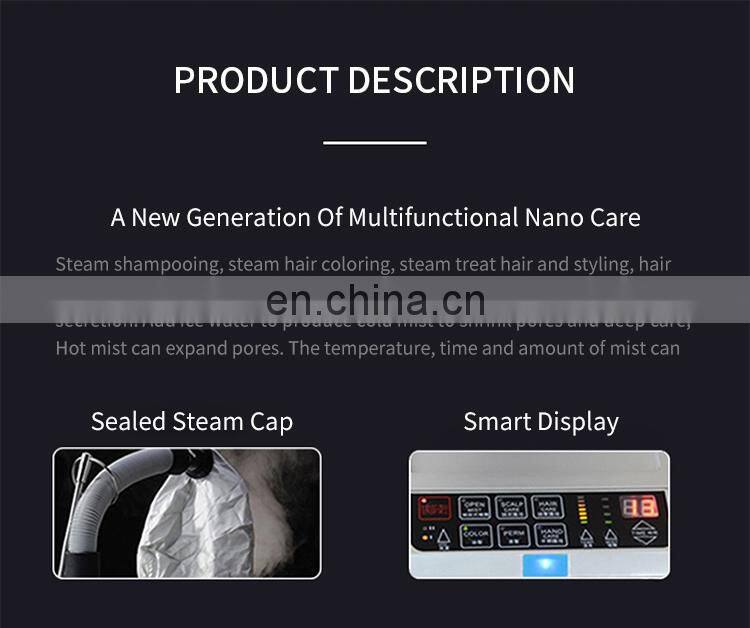 Factory Nano Micro Mist Hair Steamer Machine Beauty Salon Professional Hair Care Machine