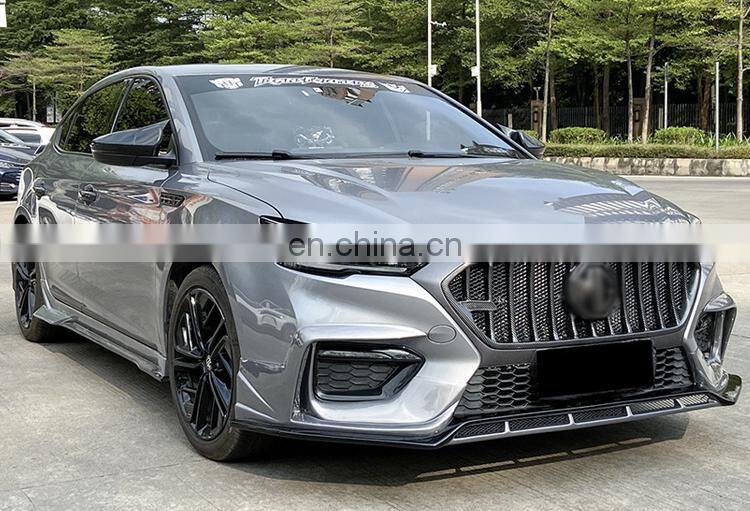 Runde Car Modification PP Material Front Lip Rear Lip Side Skirt Suitable For 2020-2021Third Generation Morris Garages 6 Body Kit