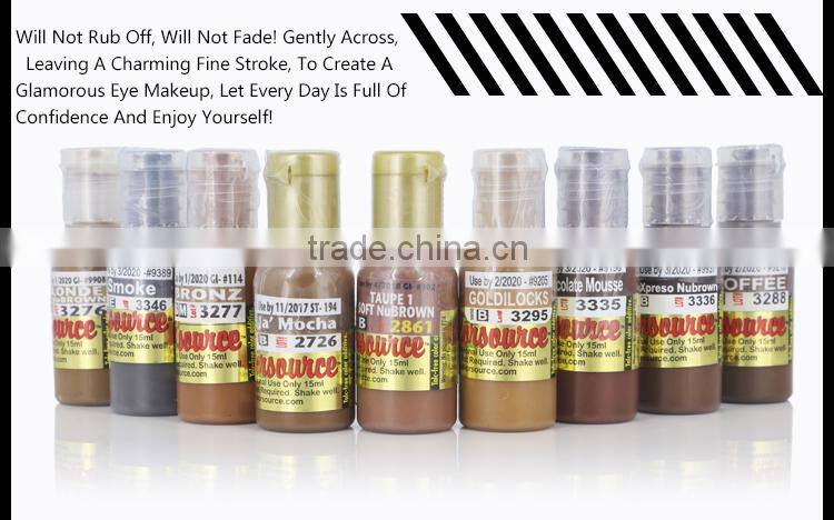 Kolorsource Health Cosmetic Pigments Semi Paste Ink For Permanent Makeup