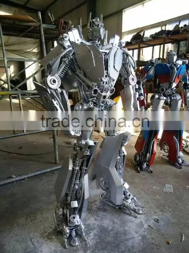 Steel Garden Decoration Sculpture For Outdoor Shows Statue
