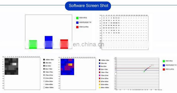 Taijia Zbl C310A Half Cell Corrosion Testing Rebar Corrosion Tester Meter Detector rebar corrosion detector