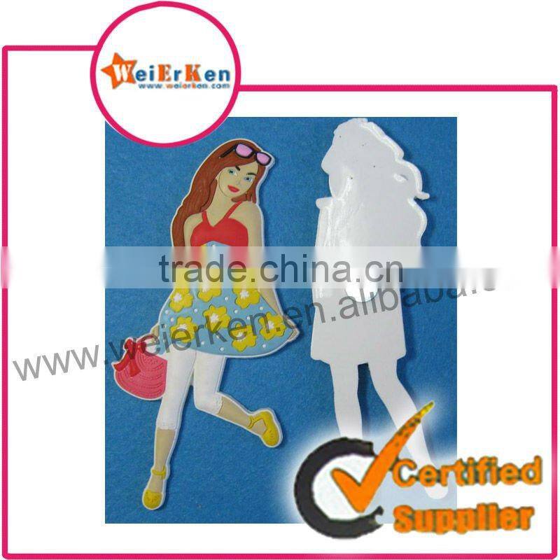 2012 newest style soft PVC fridge magnet